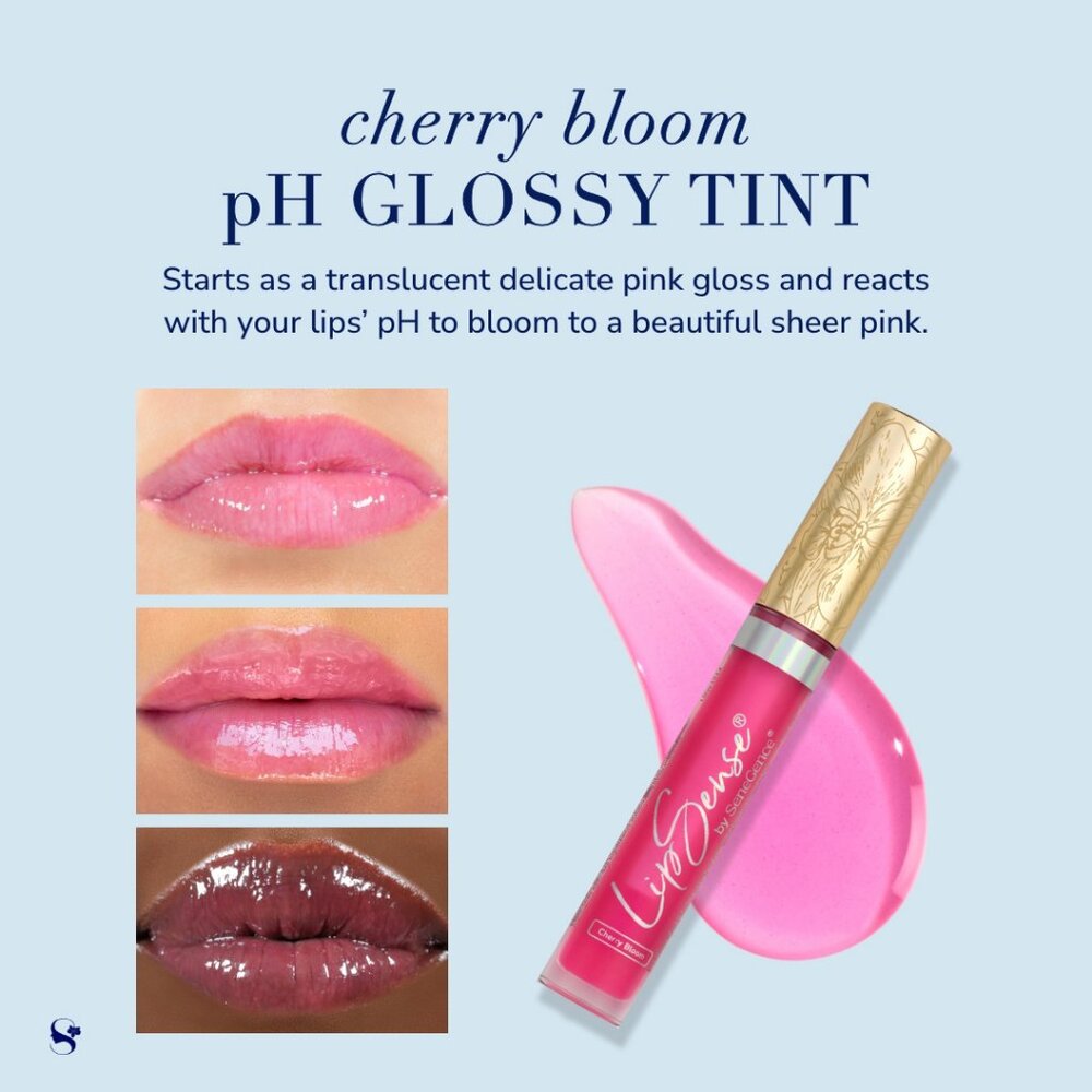 Cherry Bloom pH React Lip Gloss by LipSense